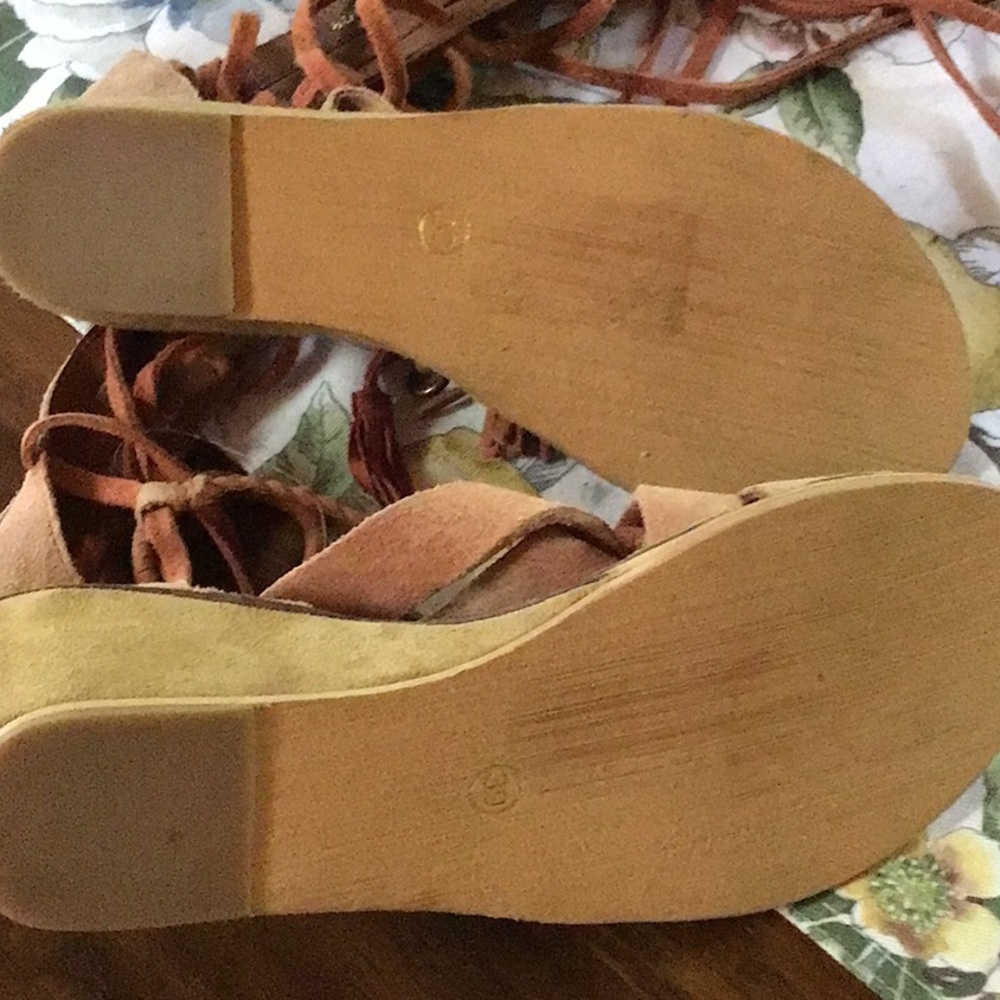 Free people gladiator leather Sandals - Picture 2 of 8